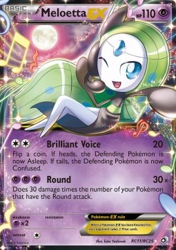 Meloetta EX  (LTR RC11)