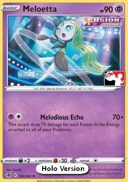 Meloetta  (PPS2 FST 124)