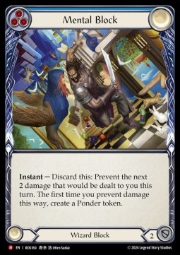 Mental Block (Rainbow Foil)