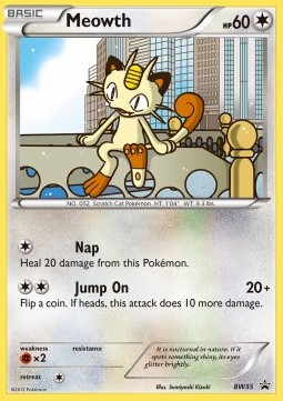 Meowth  (BW 35)