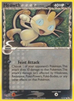 Meowth δ Delta Species  (POP5 11)