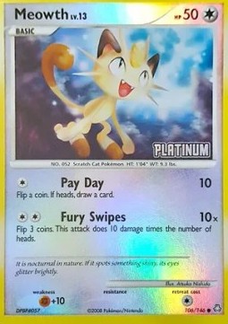 Meowth Lv.13  (BKPPR LA 106)