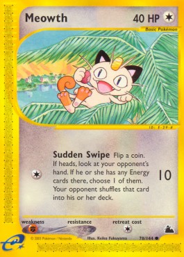 Meowth  (SK 78)