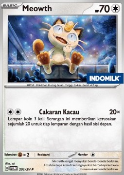 Meowth  (SV-P/ID 201)