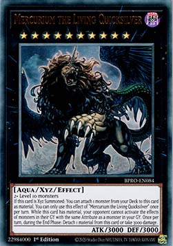 Mercurium the Living Quicksilver (V.2 - Starlight Rare)