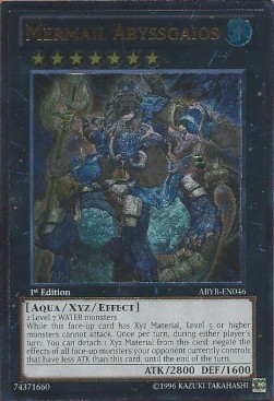 Mermail Abyssgaios (V.2 - Ultimate Rare)