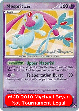 Mesprit Lv.50  (WCD10 MT 14)