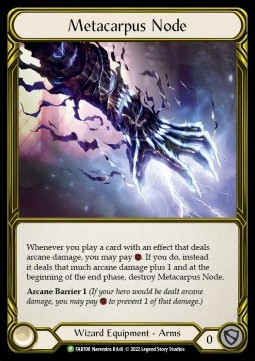 Metacarpus Node (Cold Foil Golden)
