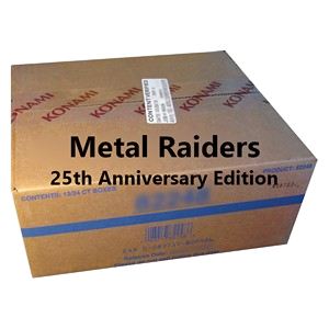 Metal Raiders 25th Anniversary Edition Case (12 Booster Boxes)
