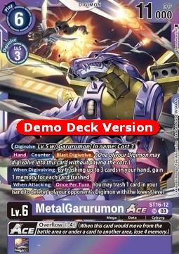 MetalGarurumon Ace (ST16-12)