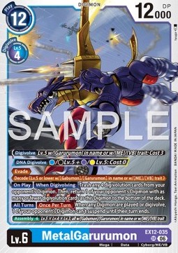 MetalGarurumon (EX12-035) (V.1)