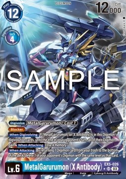 MetalGarurumon (X Antibody) (EX5-026) (V.2)