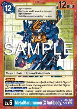 MetalGarurumon (X Antibody) (EX5-026) (V.3)