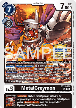MetalGreymon (BT21-061)