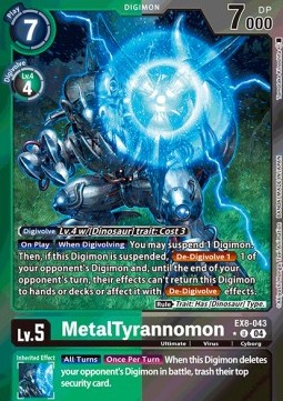MetalTyrannomon (EX8-043) (V.2)