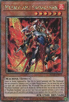 Metalflame Swordsman (V.2 - Quarter Century Secret Rare)