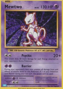 Mewtwo  (CLB 014)