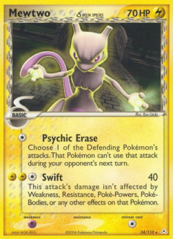 Mewtwo δ Delta Species  (HP 24)