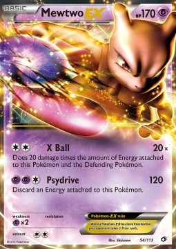 Mewtwo EX  (LTR 54)
