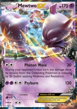 Mewtwo EX  (BKT 61)