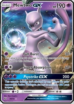 Mewtwo GX  (SLG 39)
