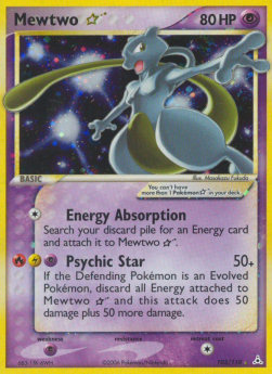 Mewtwo Gold Star  (HP 103)