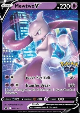 Mewtwo V  (SWSH 223)