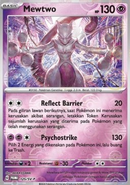 Mewtwo  (SV-P/ID 125)