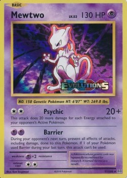 Mewtwo  (EVO 51)