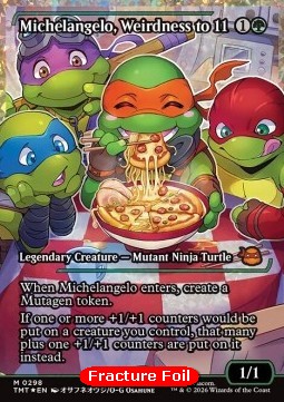 Michelangelo, Weirdness to 11 (V.3)