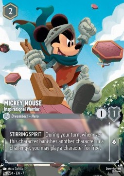 Mickey Mouse - Inspirational Warrior (V.2)