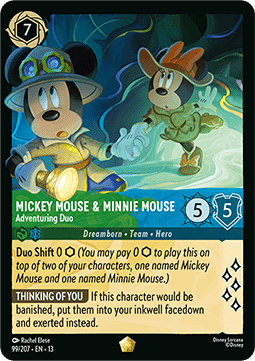 Mickey Mouse & Minnie Mouse - Adventuring Duo (V.1)