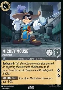 Mickey Mouse - Musketeer