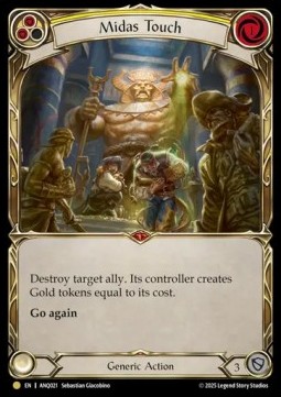 Midas Touch (Cold Foil)