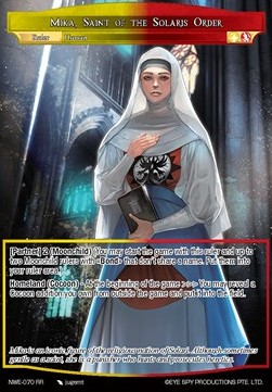 Mika, Saint of the Solaris Order