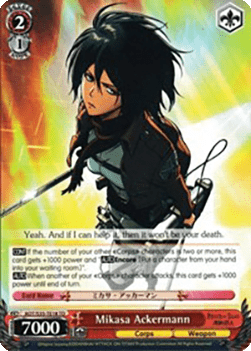 Mikasa Ackermann (V.1 - Trial Deck)