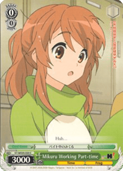 Mikuru Working Part-time (V.2 - Parallel Foil)