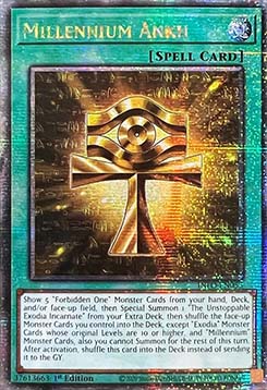 Millennium Ankh (V.3 - Quarter Century Secret Rare)