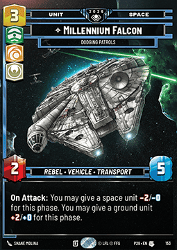 Millennium Falcon, Dodging Patrols (V.2)