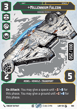 Millennium Falcon, Dodging Patrols (V.5)