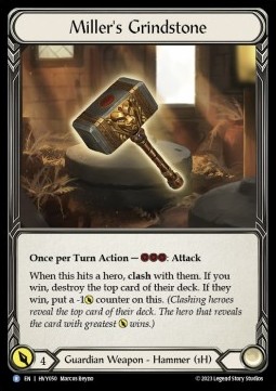 Miller's Grindstone (Cold Foil)