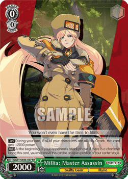 Millia: Master Assassin (V.1 - Double Rare)