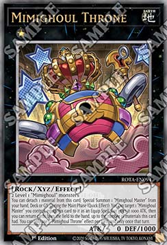 Mimighoul Throne (V.2 - Quarter Century Secret Rare)