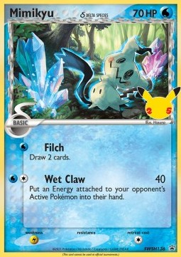 Mimikyu δ Delta Species  (SWSH 136)