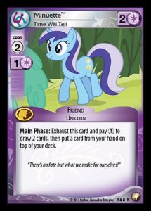 Minuette *Time Will Tell* (V.1 - Rare)