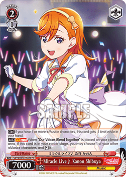 Miracle Live Kanon Shibuya (V.2 - Promo)