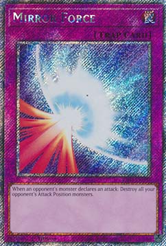 Mirror Force (V.1 - Platinum Secret Rare)