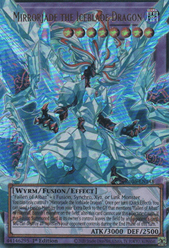 Mirrorjade the Iceblade Dragon (V.1 - Ultra Rare)