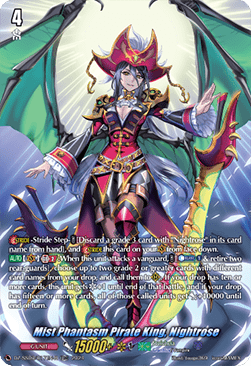 Mist Phantasm Pirate King, Nightrose [D-Format] (V.2 - Trial Deck Rare)