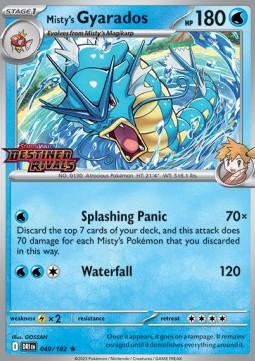 Misty's Gyarados  (xDRI 049)